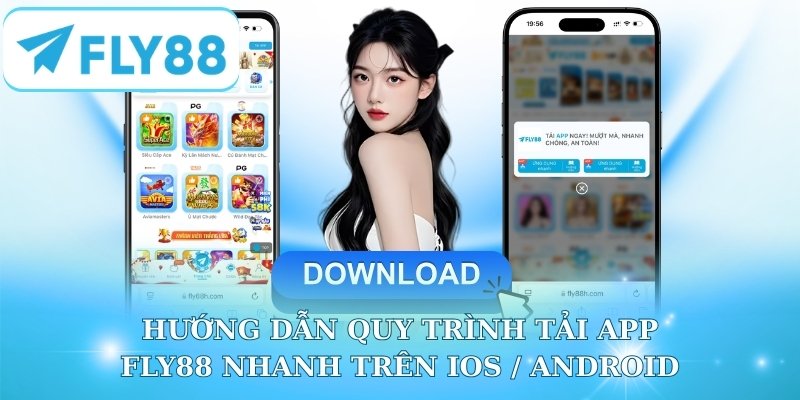 Hướng dẫn quy trình tải app Fly88 nhanh trên iOS / Android